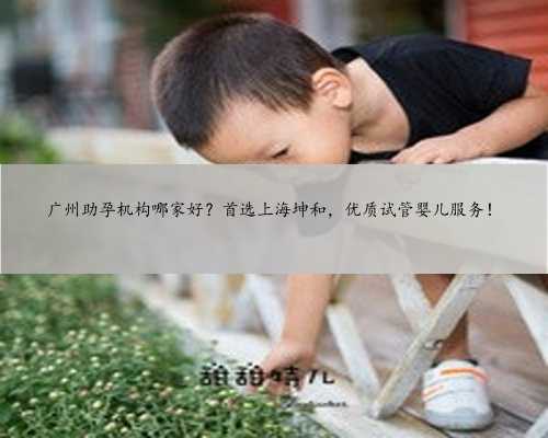 广州助孕机构哪家好？首选上海坤和，优质试管婴儿服务！
